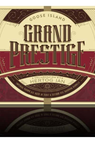 Goose Island Grand Prestige Quadrupel beer Label Full Size