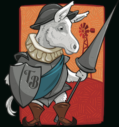 Throwback Donkey-Hoté beer Label Full Size