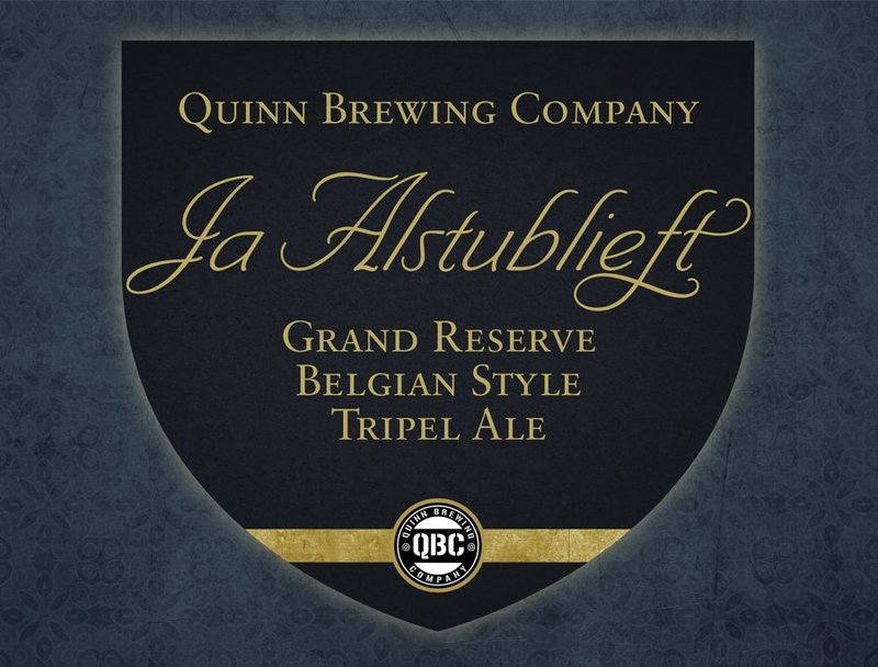 Quinn Grand Reserve Belgian Style Tripel beer Label Full Size