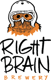 Right Brain Morats Peach Fritter beer Label Full Size
