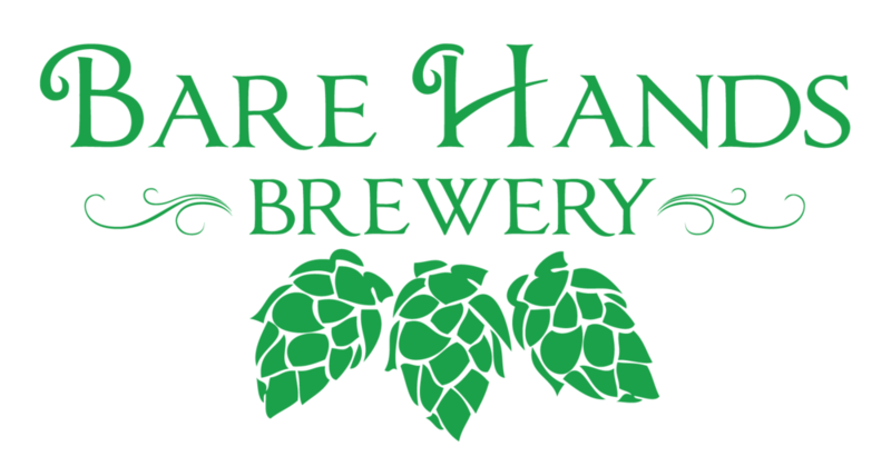 Bare Hands Upful IPA beer Label Full Size