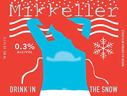 Mikkeller Drink'in The Snow beer Label Full Size
