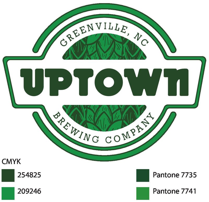 Uptown IPA beer Label Full Size