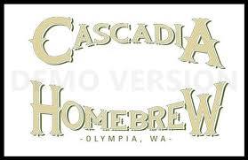 Cascadia Homebrew Oly S.M.A.S.H beer Label Full Size