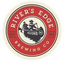 River's Edge Brandy Barrel Aged Strange Trails beer Label Full Size