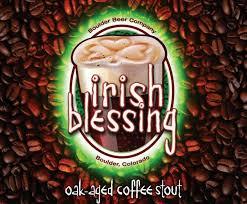 Boulder Beer Irish Blessing Nitro beer Label Full Size