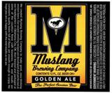 Mustang Golden Ale beer