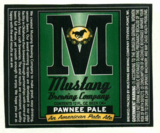 Mustang Pawnee Pale Ale beer
