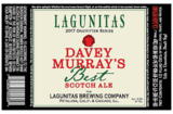 Lagunitas Davey Murray's Best Scotch Ale beer Label Full Size