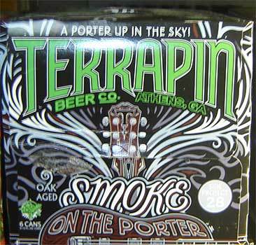 Terrapin Side Project #28 Smoke on the Porter beer Label Full Size