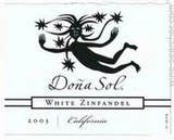 Dona Sol White Zinfandel wine
