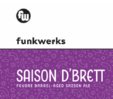 Funkwerks Saison d'Brett beer