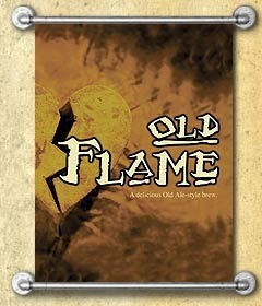 DuClaw Old Flame Oak Barrel Aged beer Label Full Size