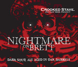 Crooked Stave Nightmare on Brett d'Apricot beer Label Full Size