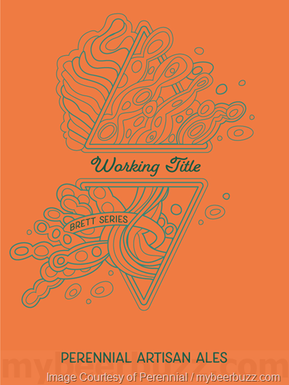 Perennial Working Title beer Label Full Size