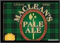 MacLean's Pale Ale beer Label Full Size