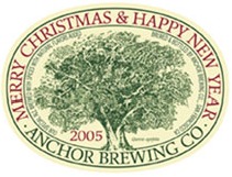 Anchor "Our Special Ale" 2005 beer Label Full Size