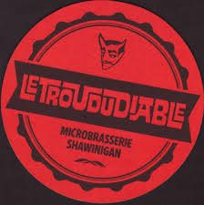 Le Trou du Diable THE FLOWER BLEND beer Label Full Size