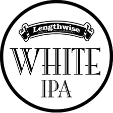 Lengthwise White IPA beer Label Full Size