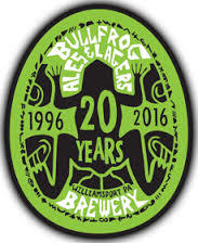 Bullfrog Cherry Cider beer Label Full Size