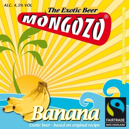 Mongozo Banana beer Label Full Size