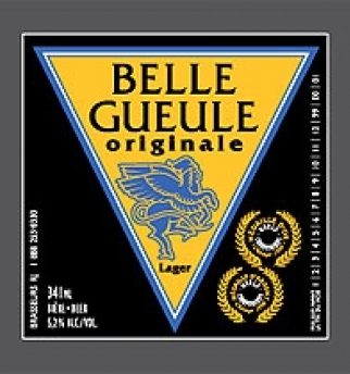 Belle Gueule Originale beer Label Full Size