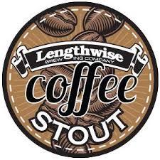 Lengthwise Coffee Stout beer Label Full Size