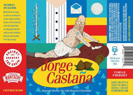 Against The Grain Montseny Jorge Castana beer Label Full Size