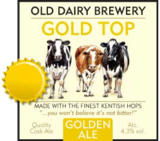 The Old Dairy Gold Top beer