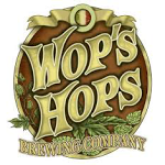 Wops Hops Honey Nut Brown beer Label Full Size