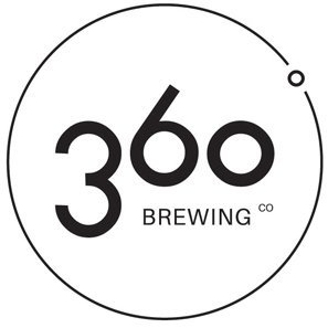 360 Degrees American Pale Ale beer Label Full Size