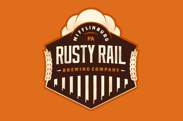 Rusty Rail Compay Side Track #16 - Multi-Gigantic beer Label Full Size