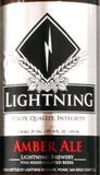 Lightning American Amber Ale beer