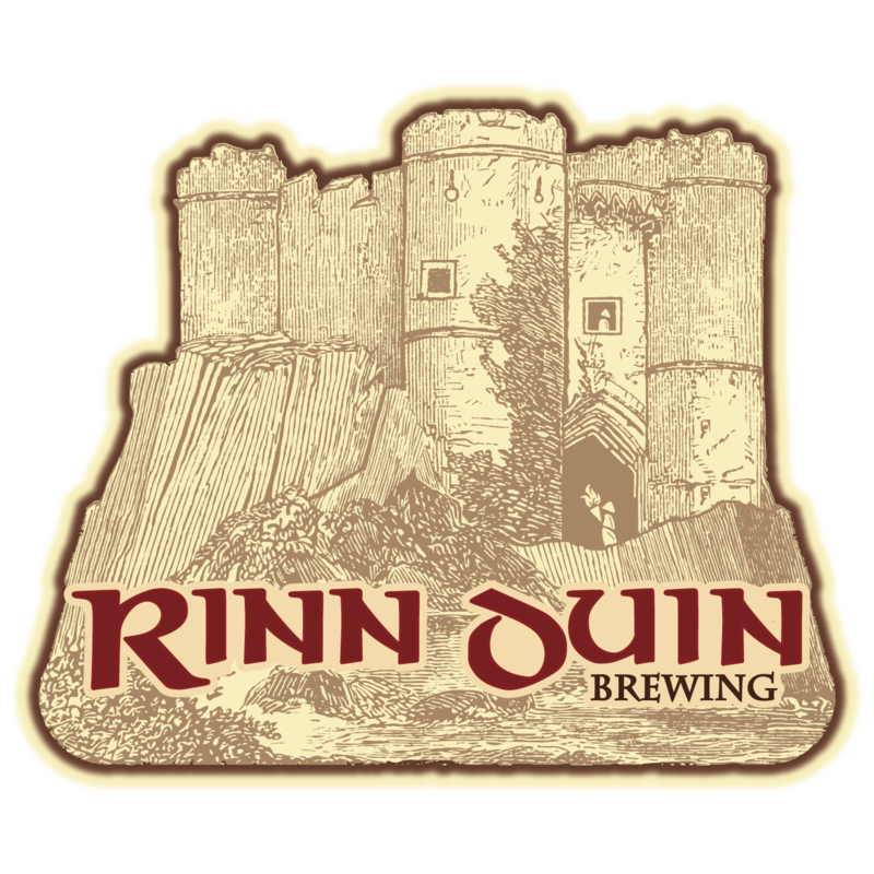 Toms River Rinn Duin Irish Pale Chocolate Raspberry beer Label Full Size
