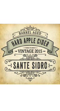 Sante Arcangeli Sante Sidro beer Label Full Size