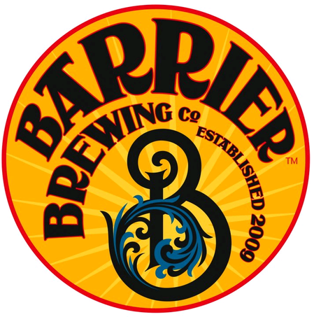 Barrier Icculus Kölsch Primed with Fresh Pineapple beer Label Full Size