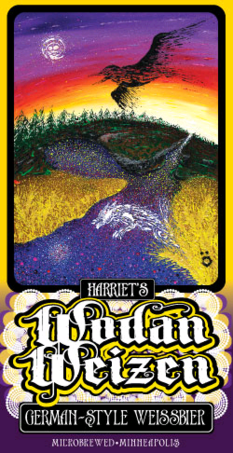 Harriet Wodan Weizen beer Label Full Size