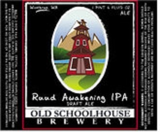 Old Schoolhouse Ruud Awakening IPA beer Label Full Size