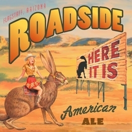 Mother Road Road Side beer Label Full Size