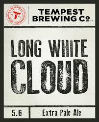 Long White Cloud beer Label Full Size