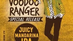 New Belgium Voodoo Ranger Juicy Mandarina IPA beer Label Full Size