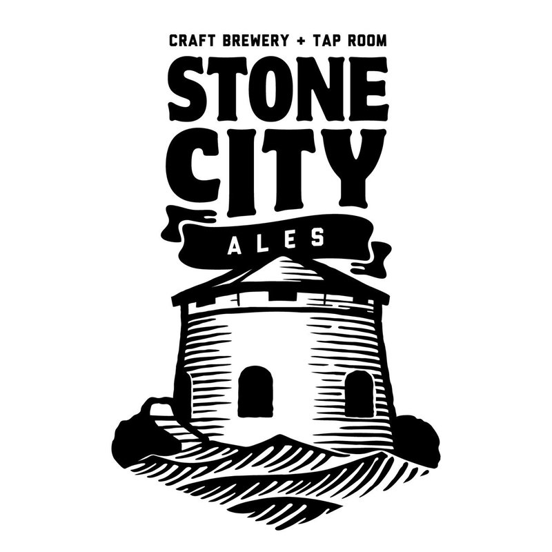 Stone City 12 Star beer Label Full Size