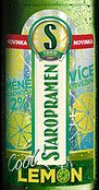 Staropramen Lemon beer Label Full Size