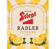 Stiegl Zitrone beer Label Full Size