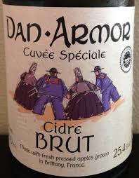 Dan Armor Cidre Brut beer Label Full Size