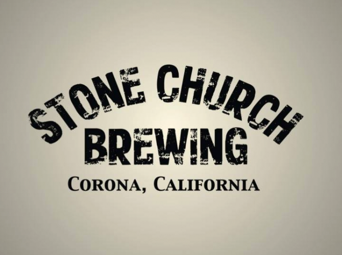Stone Church Hallellujah Haze beer Label Full Size
