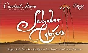 Crooked Stave Salvador Cybies beer Label Full Size