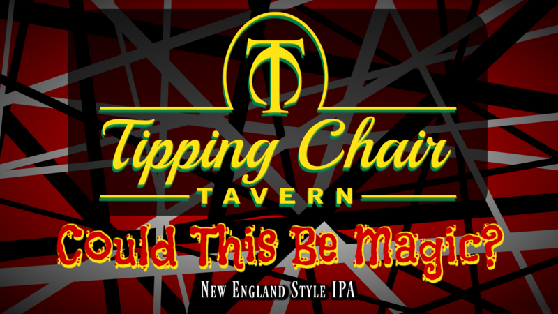 Tipping Chair Could This Be Magic? beer Label Full Size