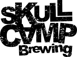 Skull Camp B3- Bourbon Barrel Aged Bonfire beer Label Full Size