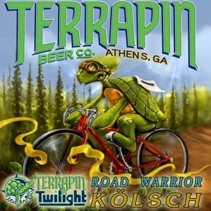 Terrapin Twilight Road Warrior beer Label Full Size
